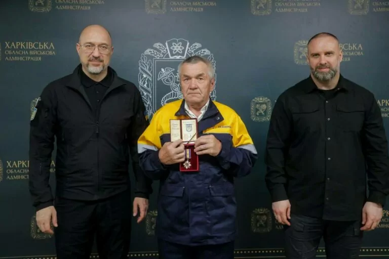 Працівника харківської філії «Газмереж» нагородили орденом «За мужність»