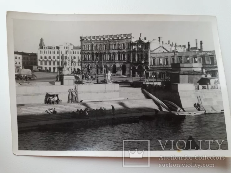 Зруйнована Лопанська набережна, 1942 рік