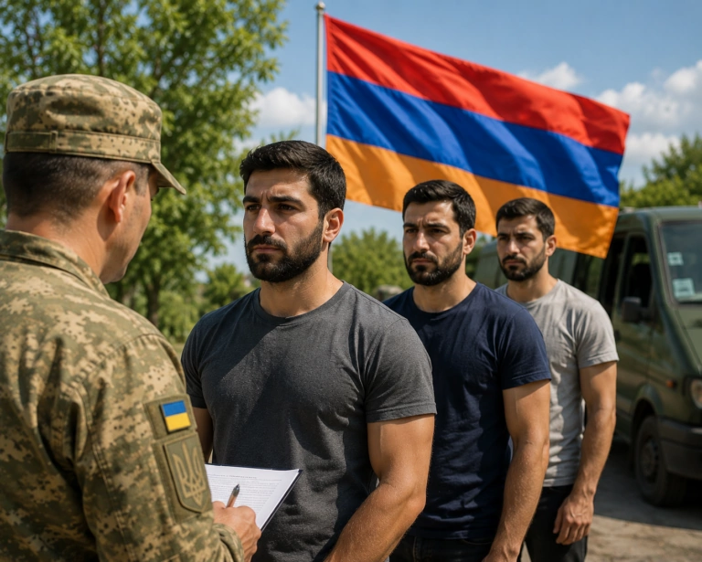 Фейк. У Києві ТЦК наказали мобілізовувати громадян вірменської національності