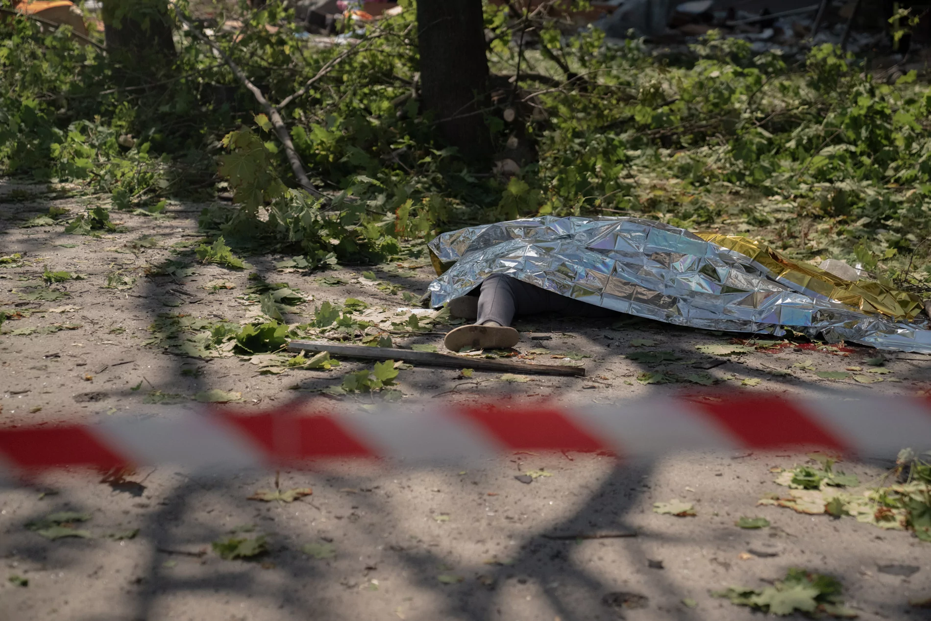 A killed Kharkiv local