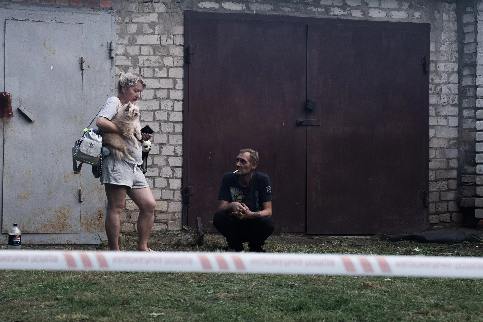 The consequences of the Russian attack on the five-story apartment building in Kharkiv