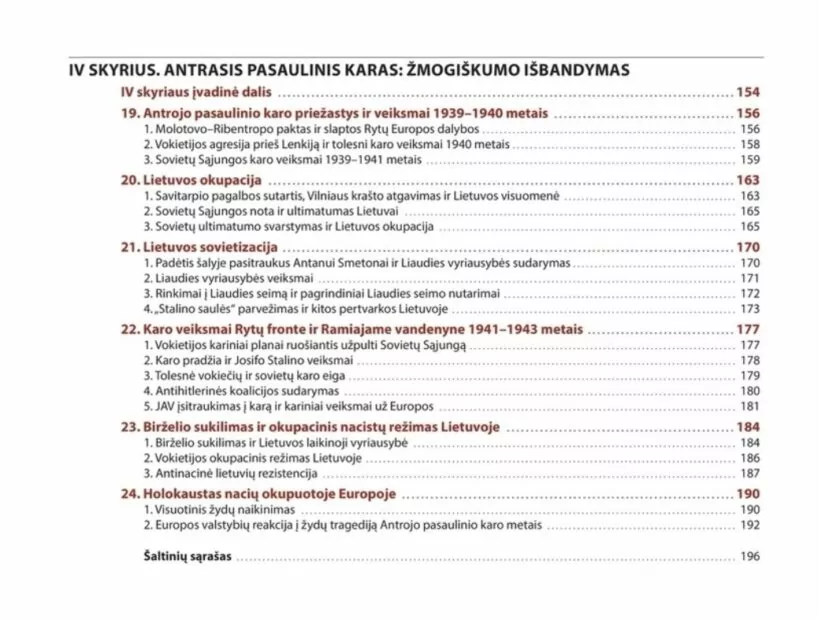зображення до посту: Маніпуляція. Литовський шкільний підручник з історії героїзує спільників Гітлера