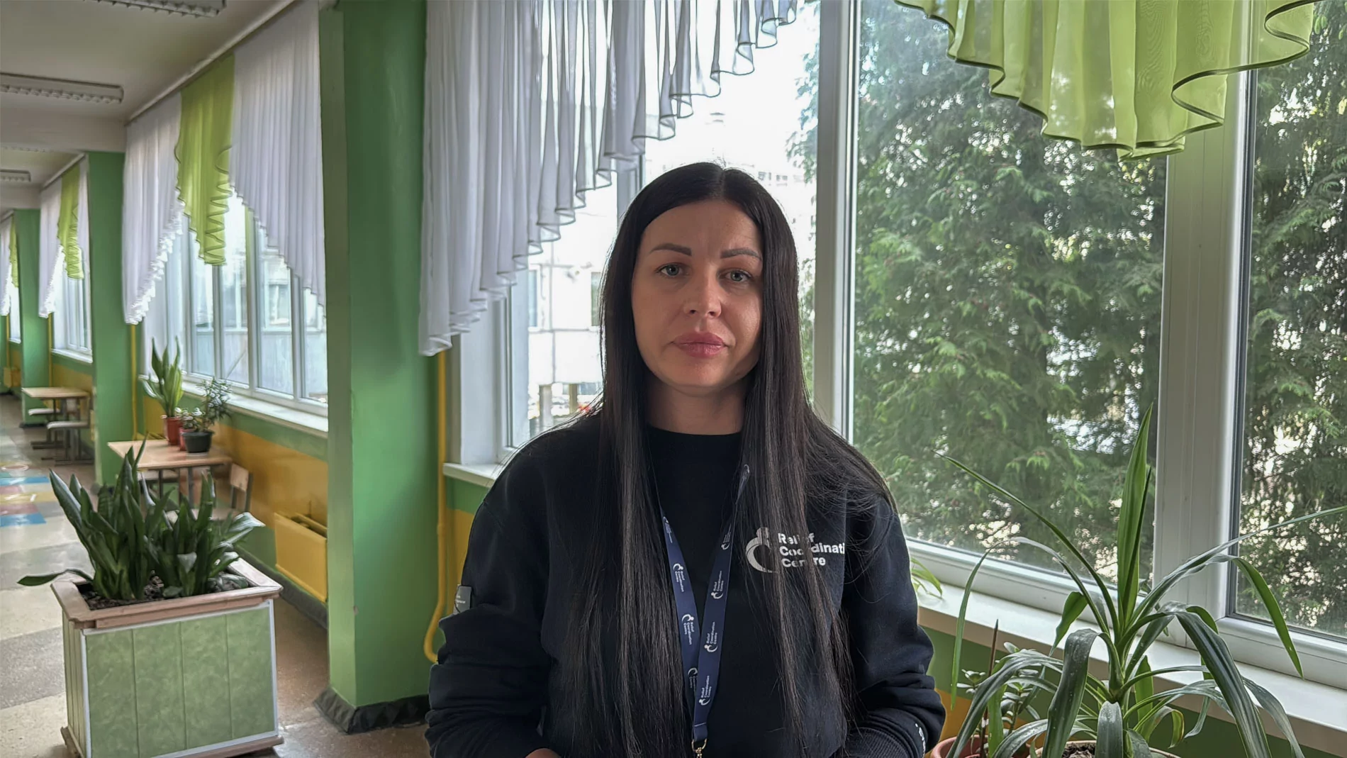 Relief Coordination Center in Lozova, Kharkiv oblast