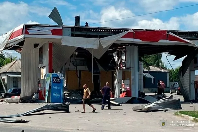 Russian drones attack Bohodukhiv west of Kharkiv, injure 8 people