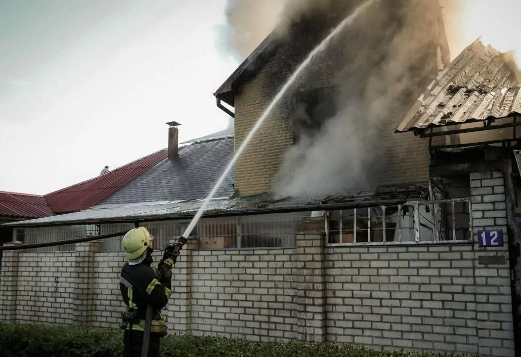 пожежа Харків рятувальник