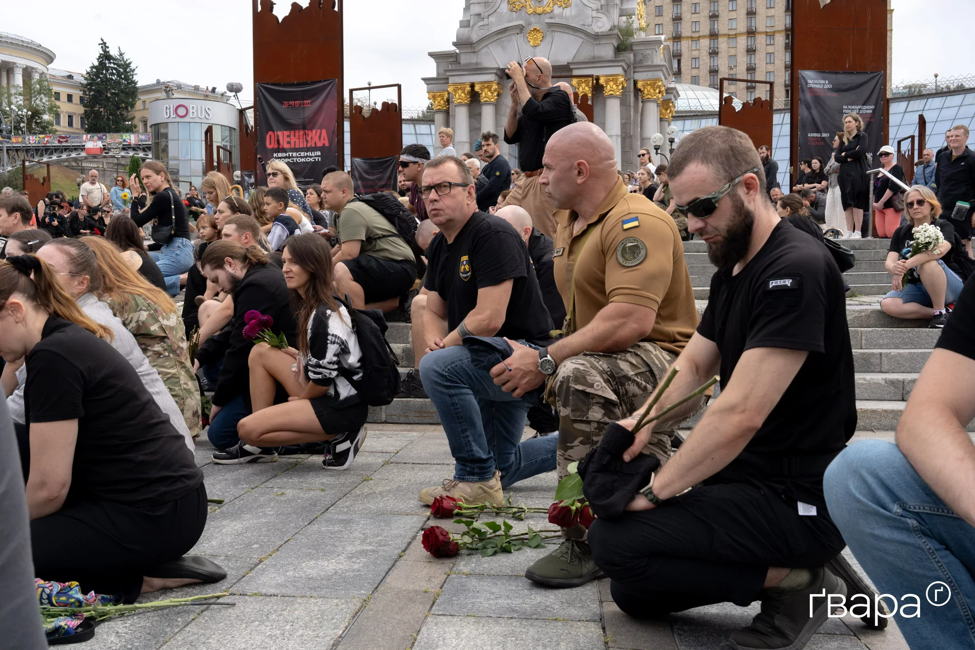 зображення до посту: У Києві попрощались з «шукачем душ» Олексієм Юковим з «Плацдарму» — фото