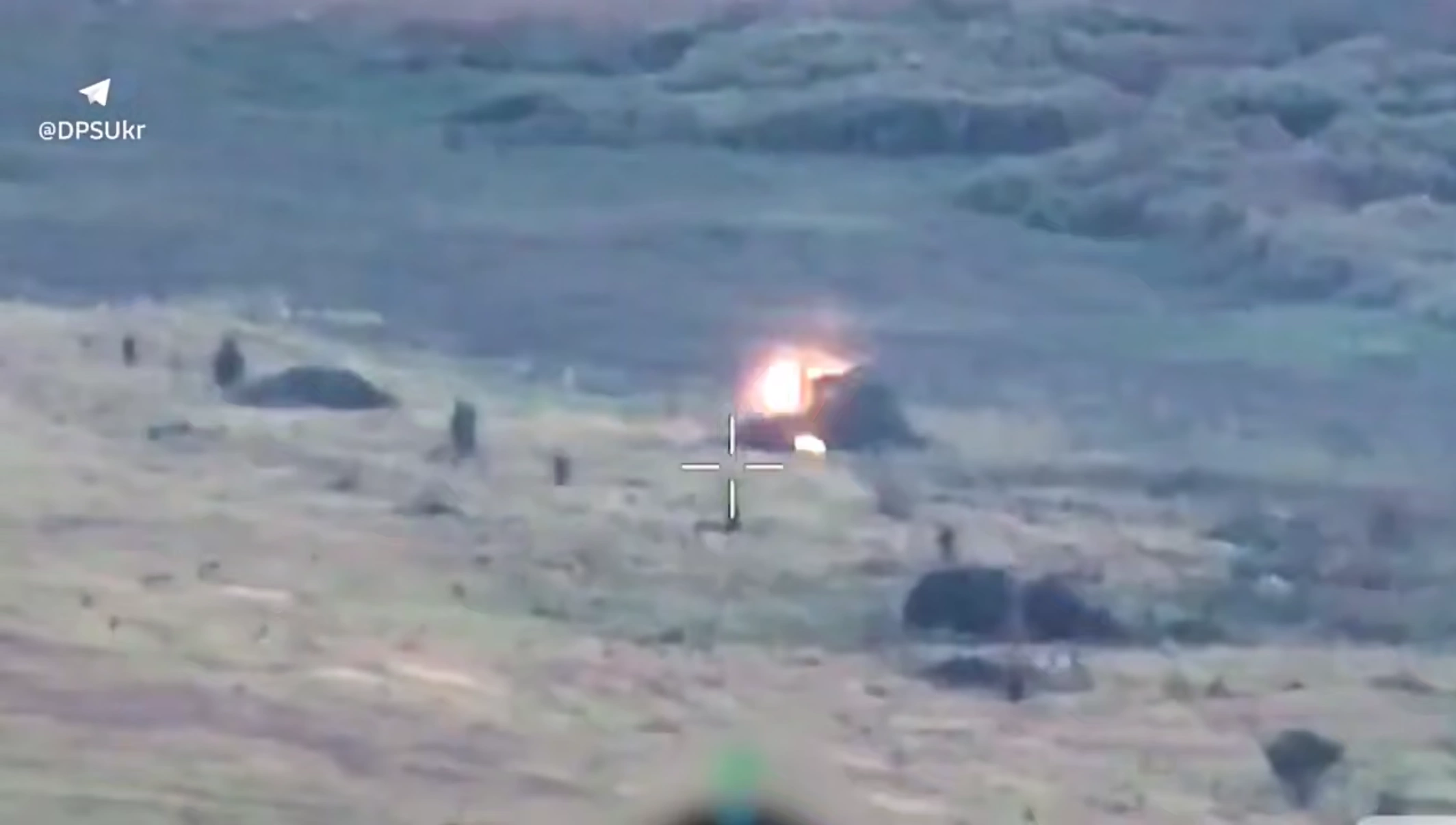 Ukrainian forces destroy Russian equipment