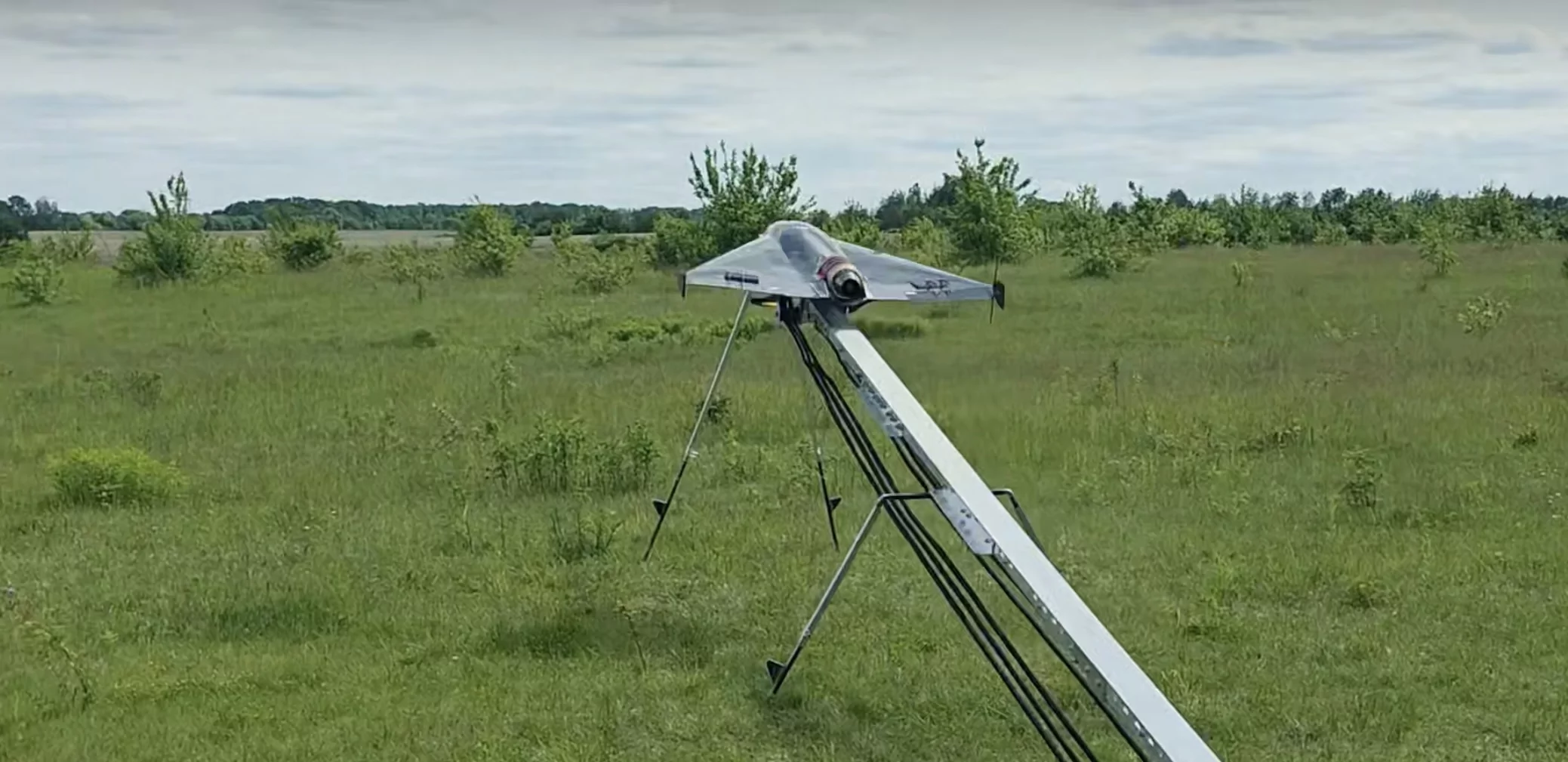 jet-powered drone interceptor