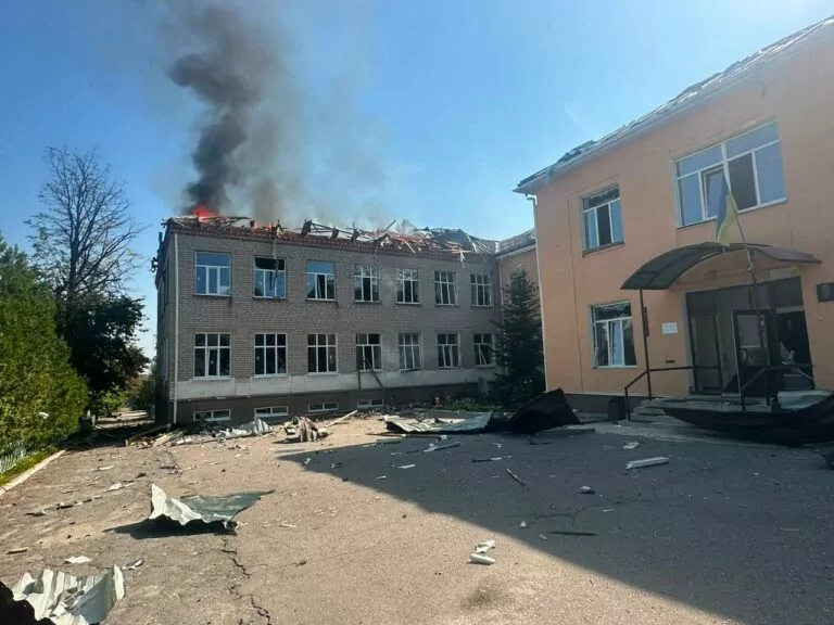Russian missiles hit Balakliia in Kharkiv oblast, injure 6 people
