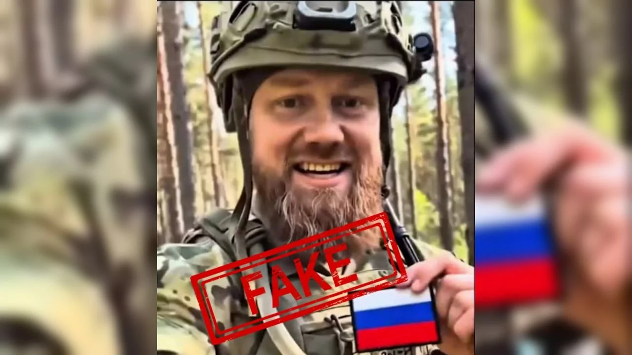 ШІ-відео з бійцем 118-ї бригади