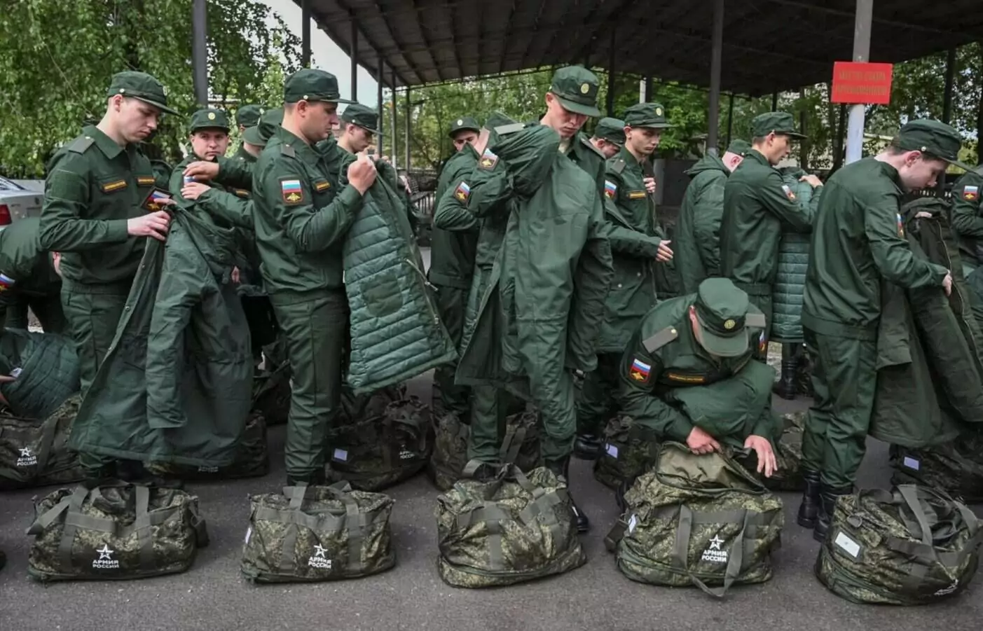 Russian forces (Illustrative photo, unrelated to the article's topic)