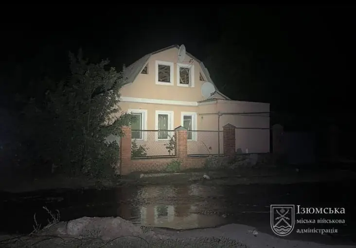 The consequences of the Russia attack on Izium on Sep. 14 / Photo: Ilium's local authorities