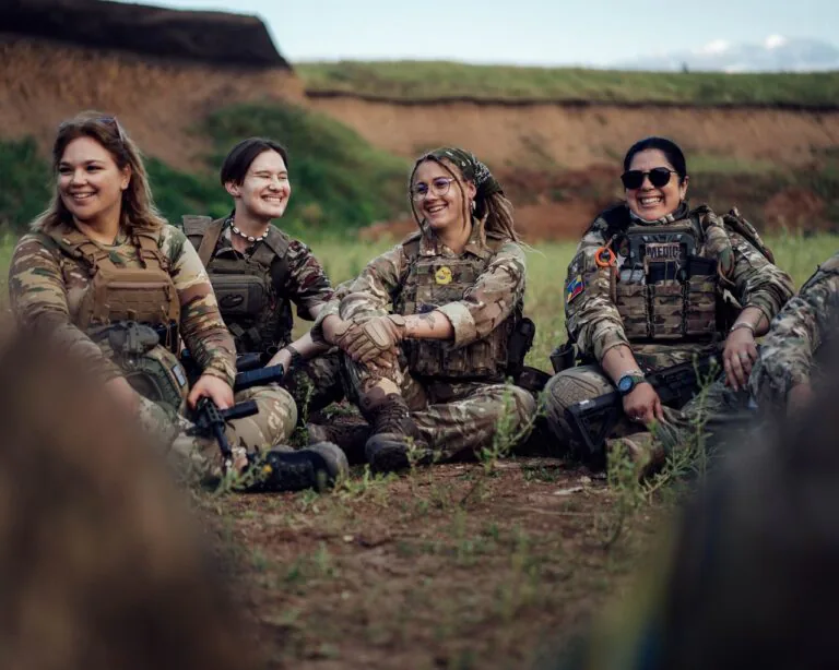 ‘When men want to serve away from frontline, women step forward to fight.’ Three stories from Ukraine’s National Guard 