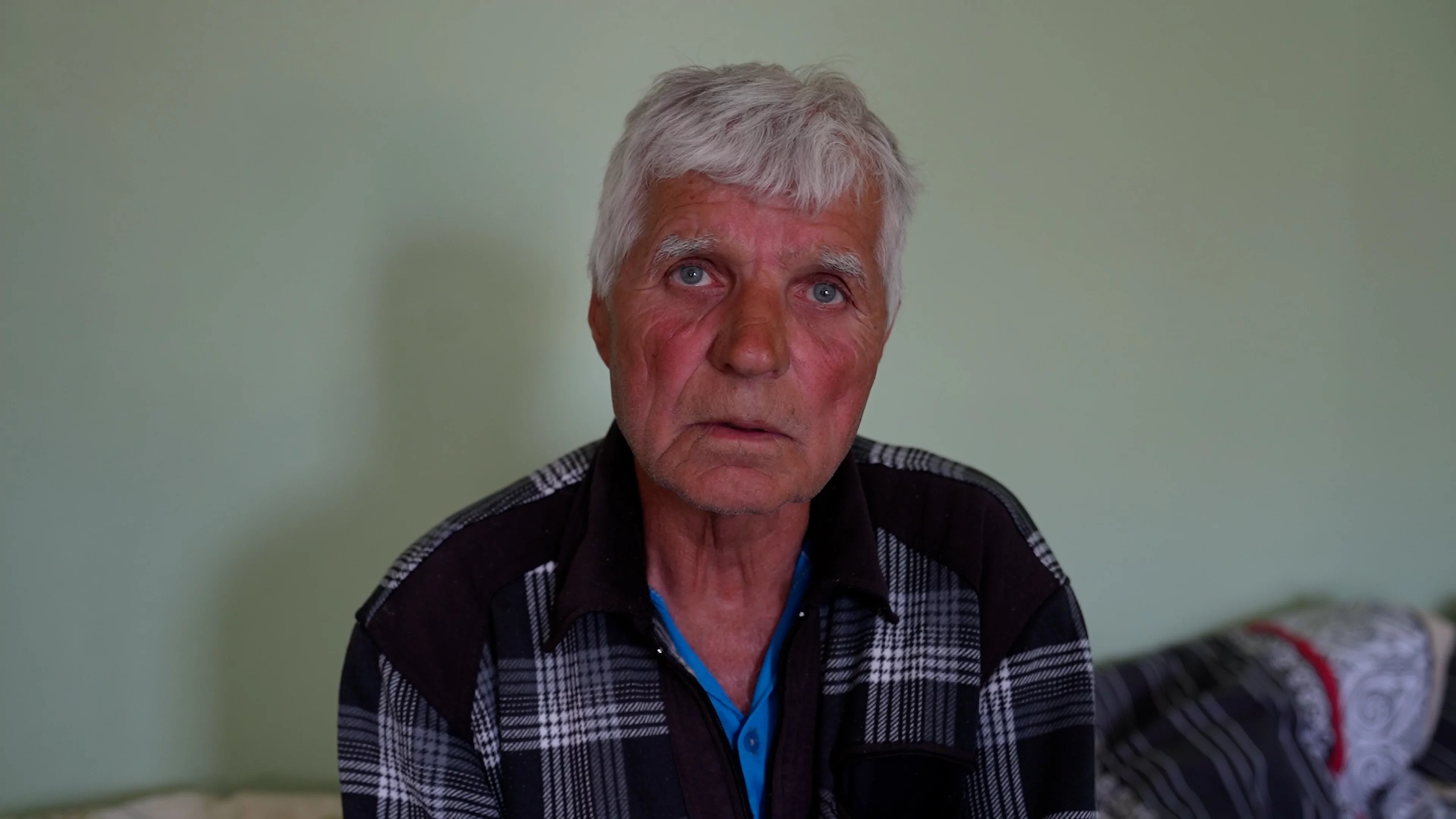 Evacuee from Druzhkivka