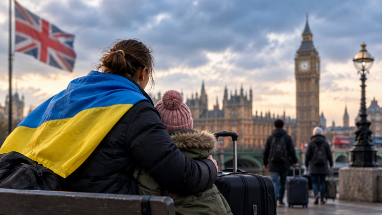 Маніпуляція. Українські біженці «готуються бомжувати» через скорочення виплат британським урядом