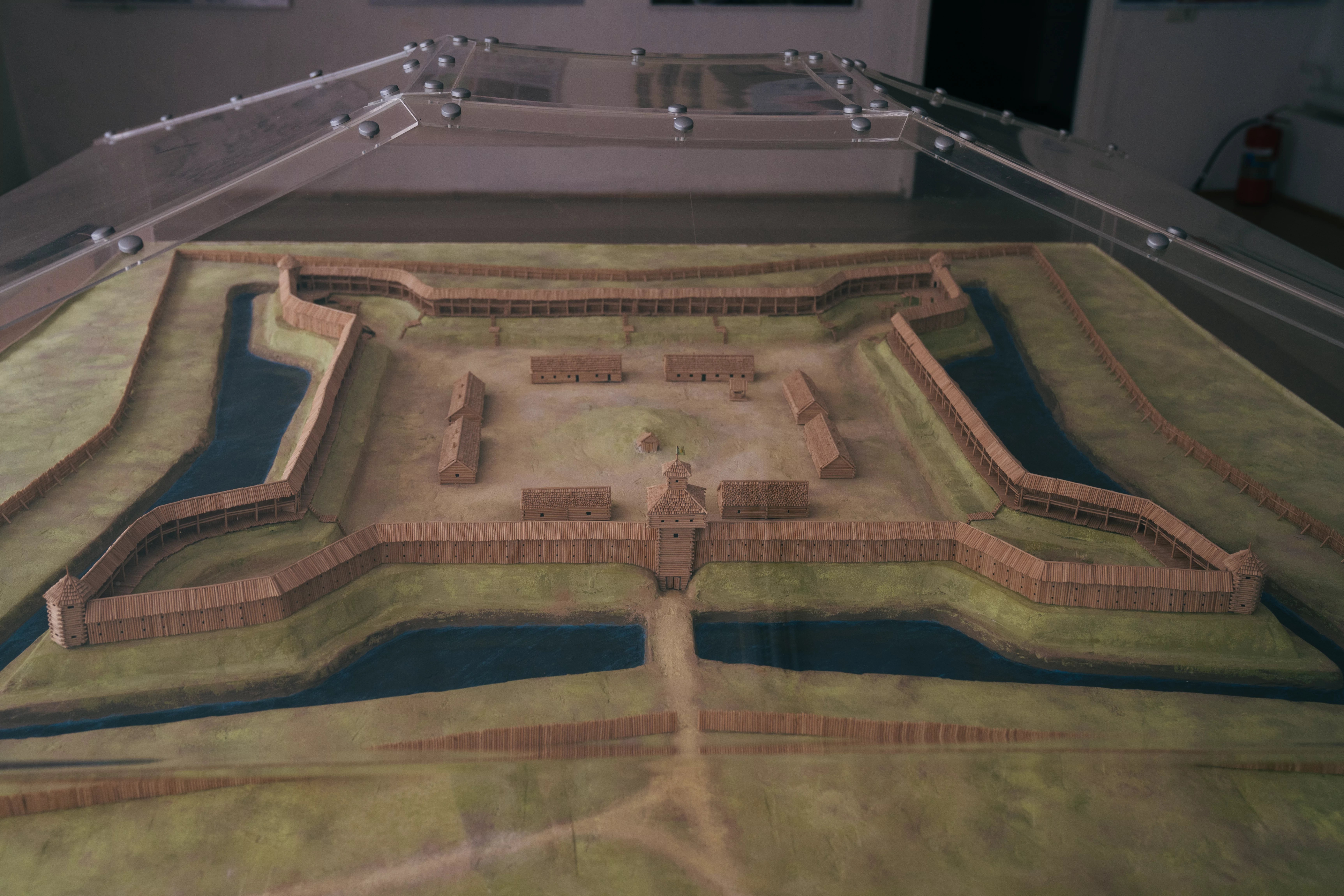 Architectural replica of the Zlatopil fortress