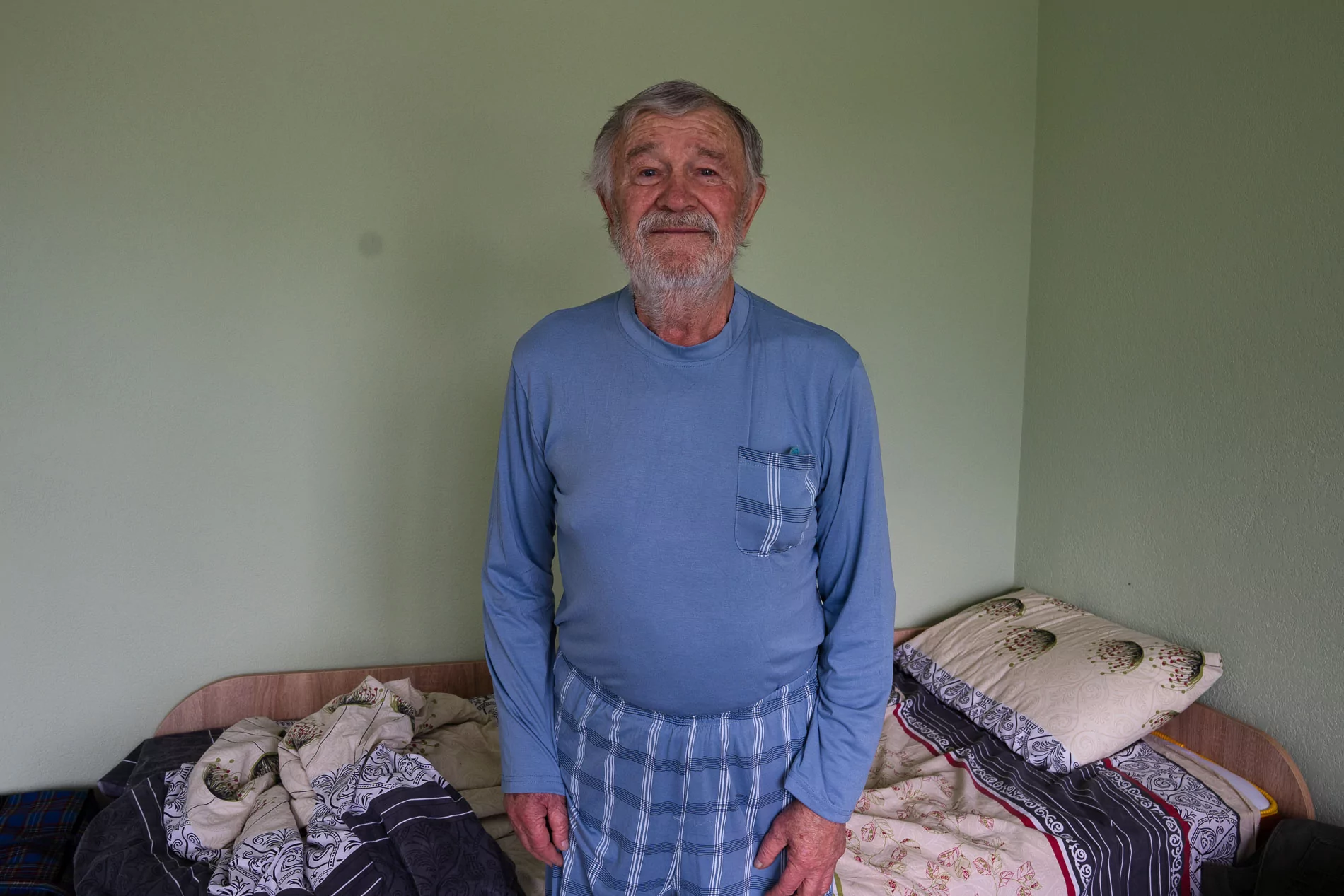 Evacuee from Druzhkivka