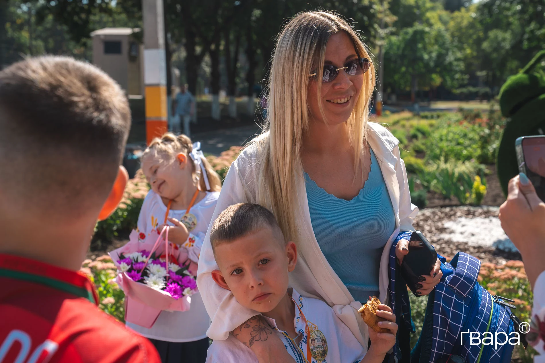 зображення до посту: &nbsp;Як діти Харкова зустріли 1 вересня &mdash; фото
