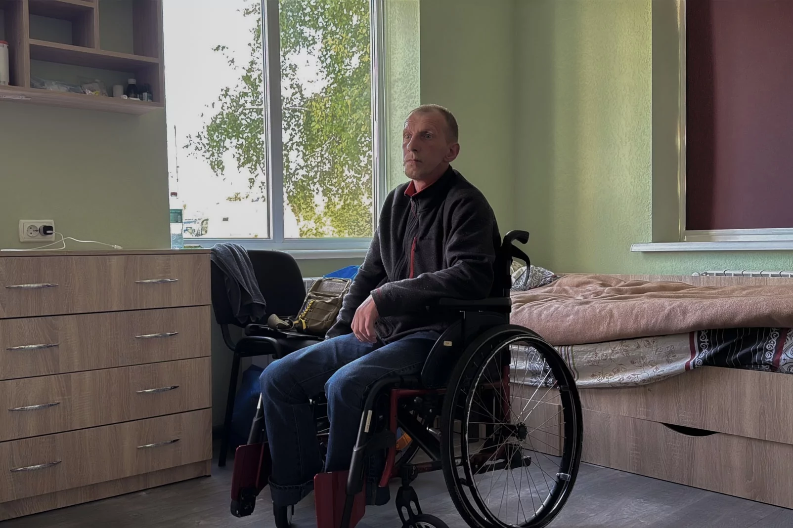 evacuee from Kramatorsk