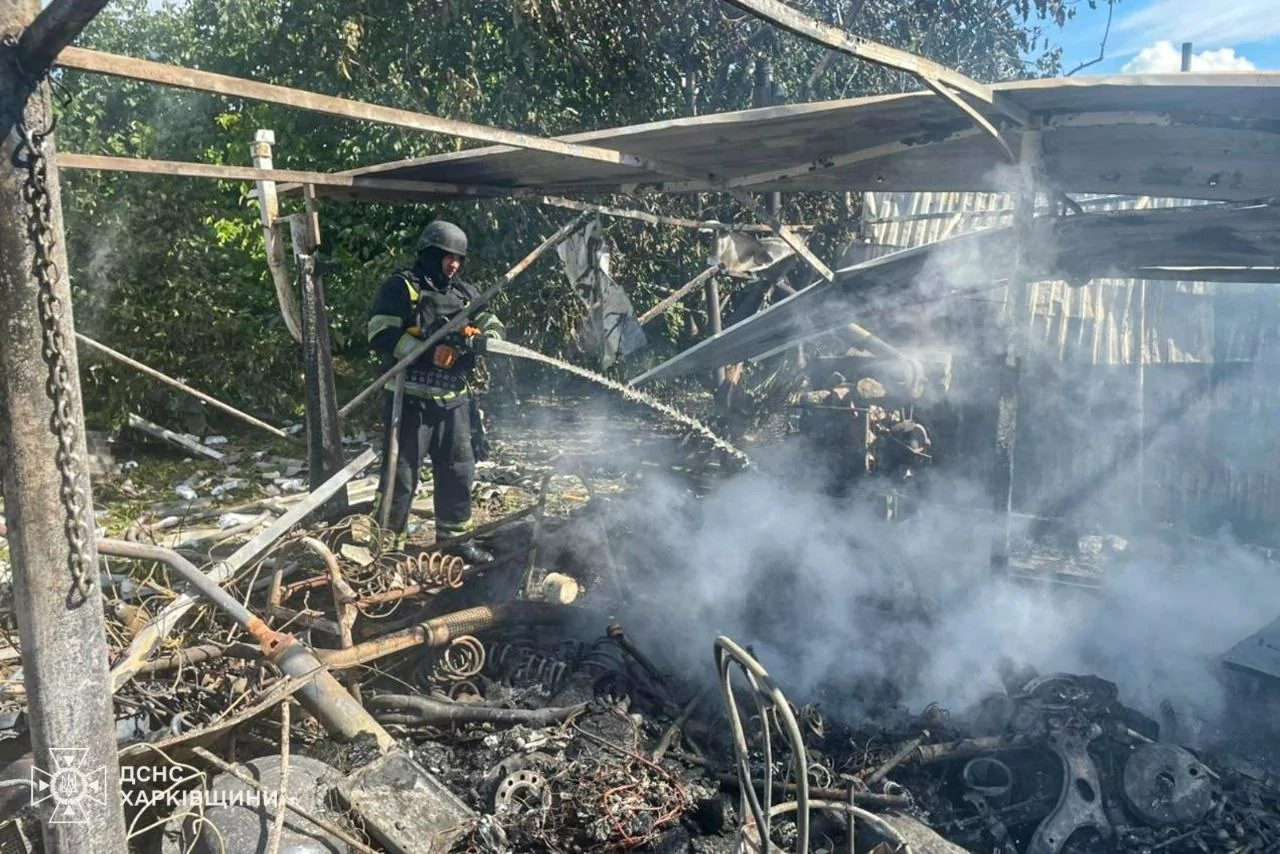 Russian airstrike on Pechinihy