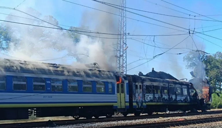 Російський «Шахед» влучив у потяг Харків — Ізюм: є постраждалі