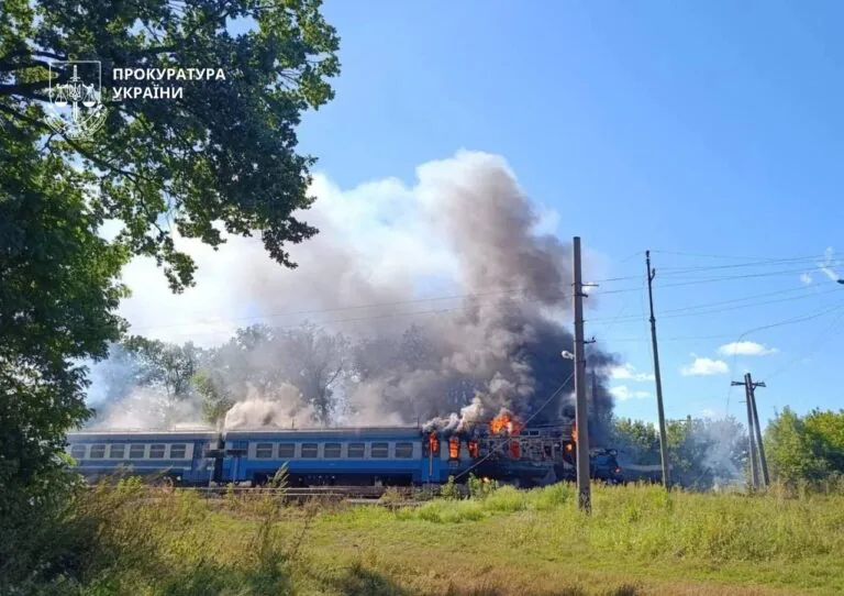 Russian attack on passenger train to Liubotyn kills 2 women