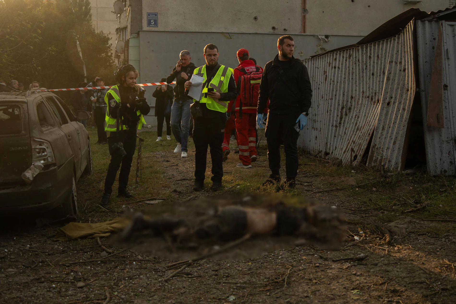 killed man in Kharkiv