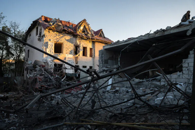 2 killed, at least 36 injured — Photos show residential districts of Kharkiv in aftermath of Russian bombardment