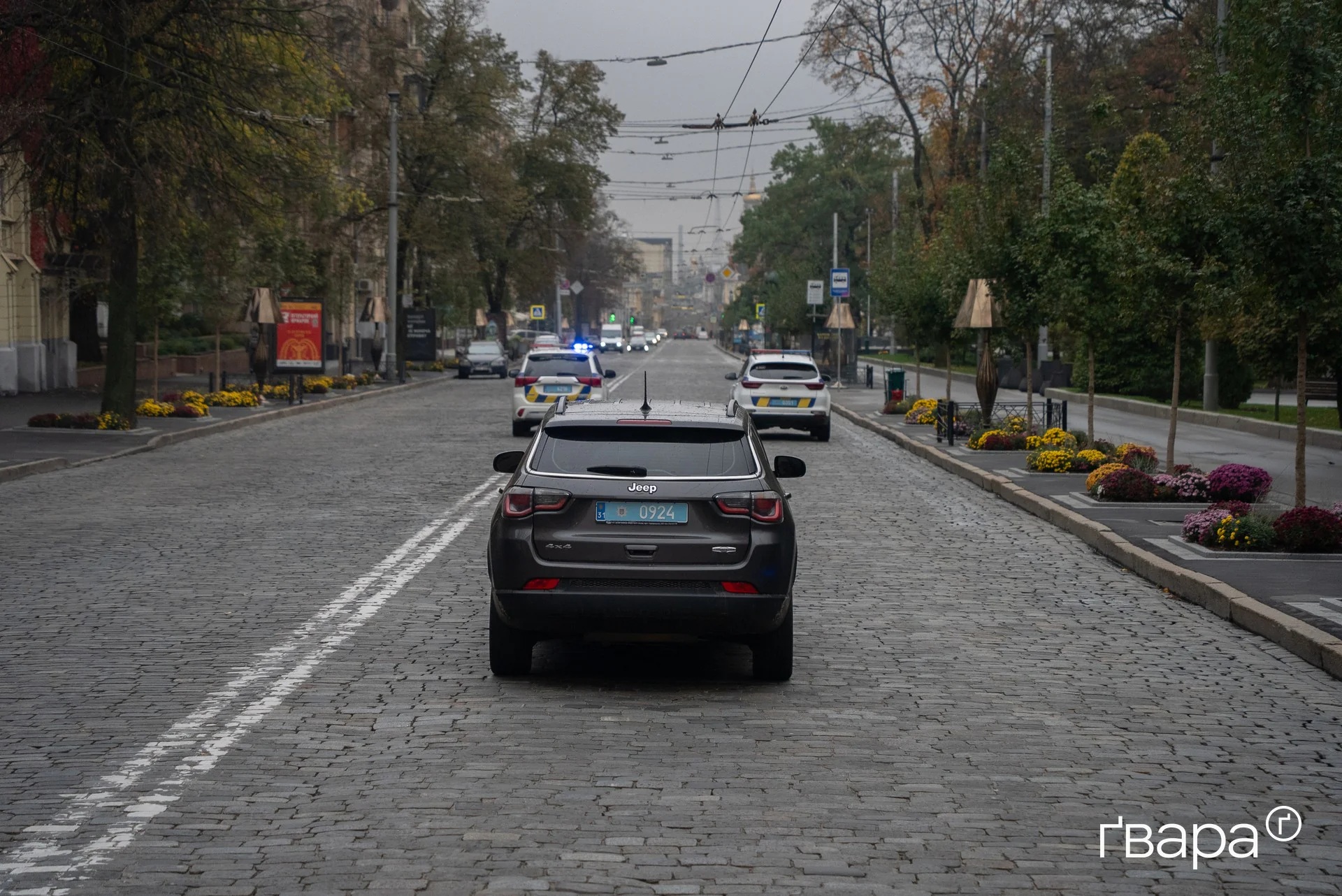 зображення до посту: У Харкові провели автопробіг на честь сімох загиблих бійців 113-ї бригади ТрО &mdash; фото