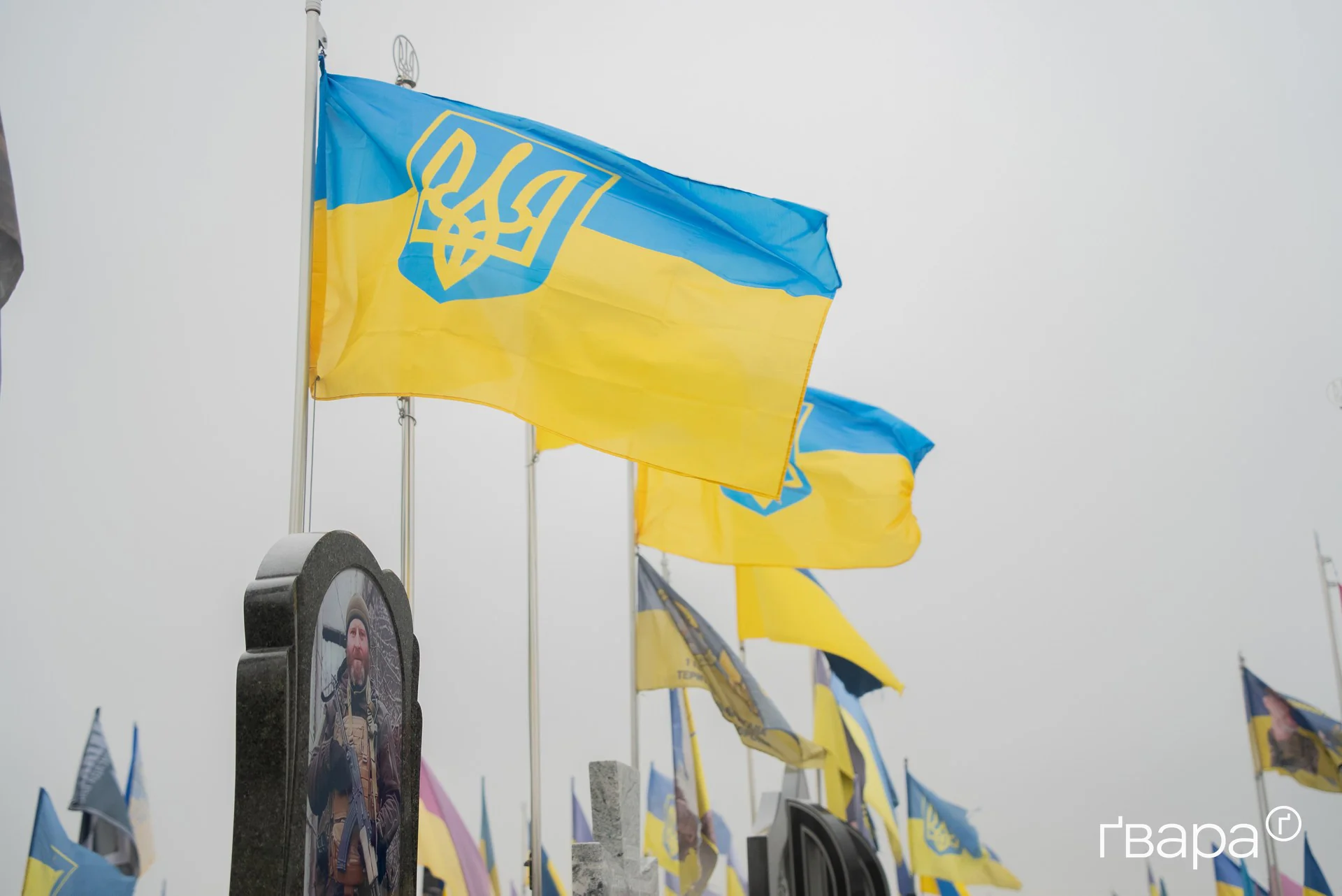 зображення до посту: У Харкові провели автопробіг на честь сімох загиблих бійців 113-ї бригади ТрО &mdash; фото
