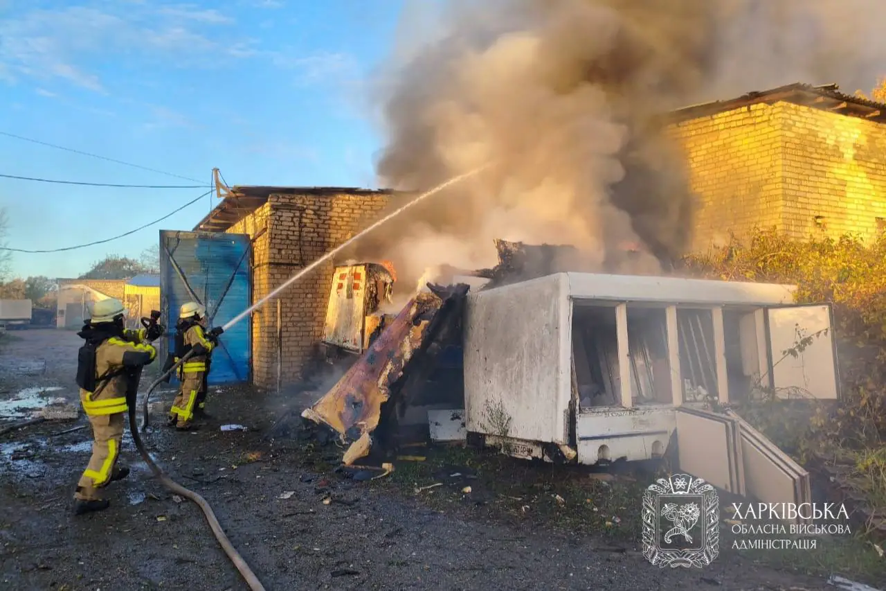 Russian attack on Kharkiv oblast