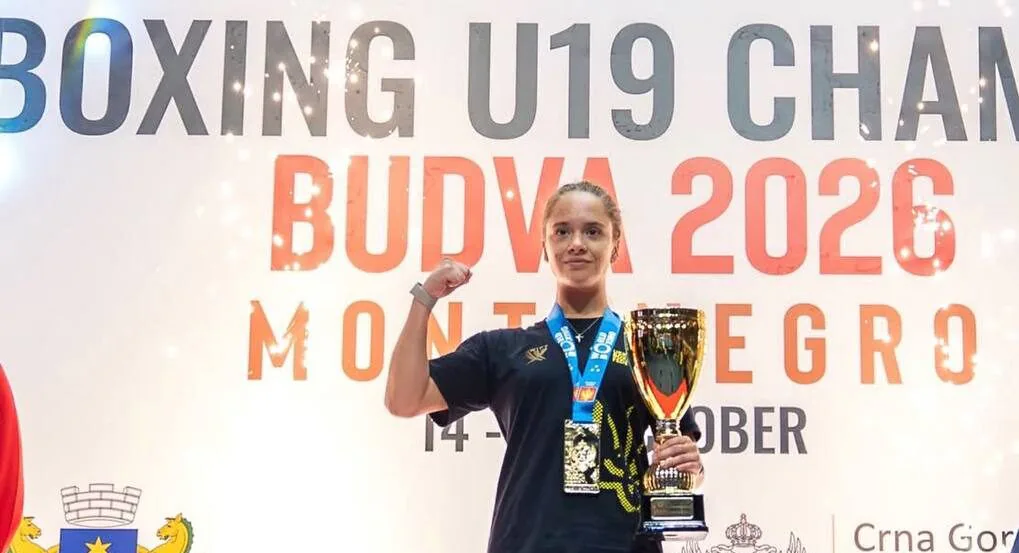 Kira at the World Boxing U19 Championships in Budva, Montenegro / Photo: Athlete's instagram